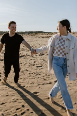 Conrad's Beach Engagement Session Halifax Nova Scotia - Halifax Photographer, Charlotte Buckle Photography