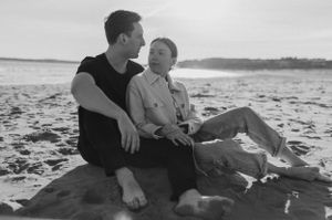 Conrad's Beach Engagement Session Halifax Nova Scotia - Halifax Photographer, Charlotte Buckle Photography