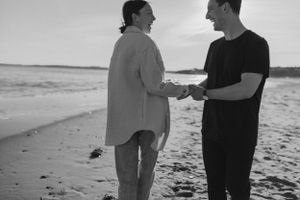 Conrad's Beach Engagement Session Halifax Nova Scotia - Halifax Photographer, Charlotte Buckle Photography