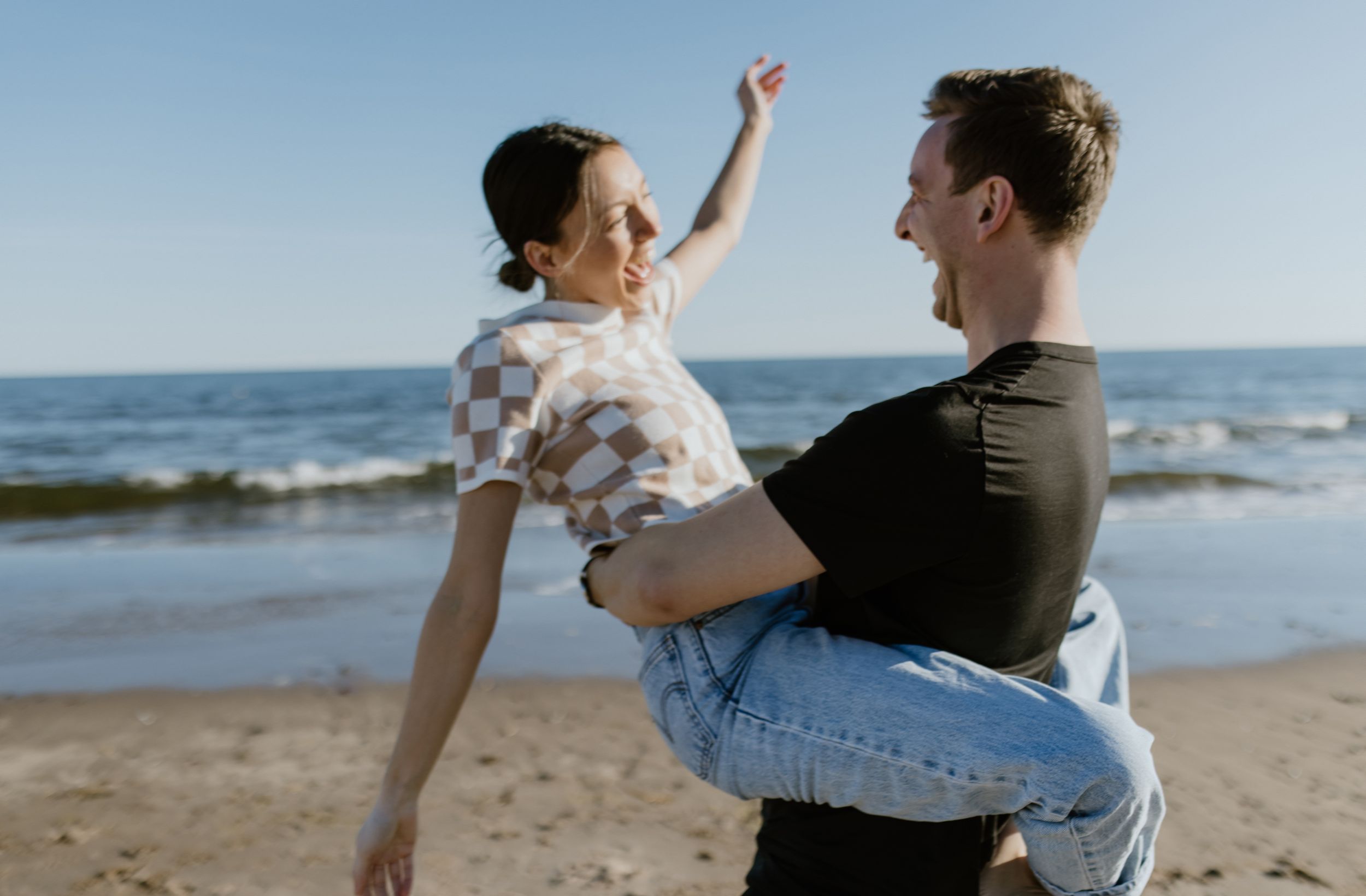 Conrad's Beach Engagement Session Halifax Nova Scotia - Halifax Photographer, Charlotte Buckle Photography