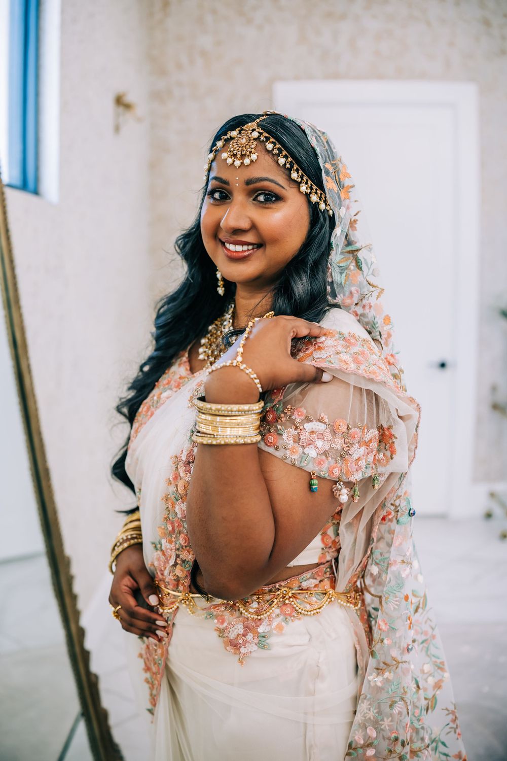 Siempre Utah Traditional Indian Wedding Bride