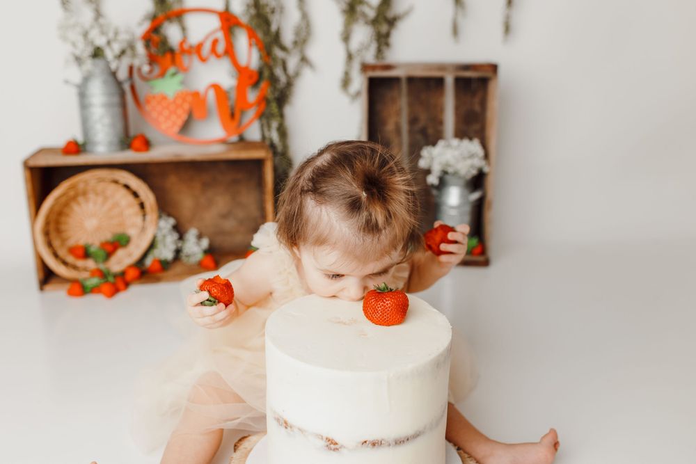 Minford Ohio Cake Smash Photography | Minford Ohio Newborn | Minford Ohio Photographer | Bailey's Photography
