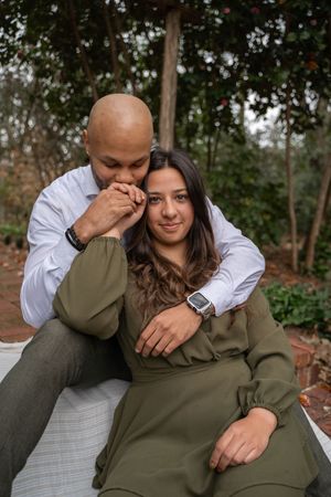 Editorial inspired couples session captured by Moments by Dani