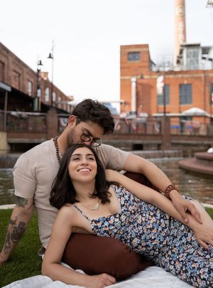 Intimate couples portraits in Raleigh-Durham with a modern, editorial feel.