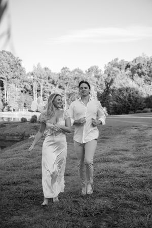 Playful and intimate couples photography by a Charlotte couples photographer