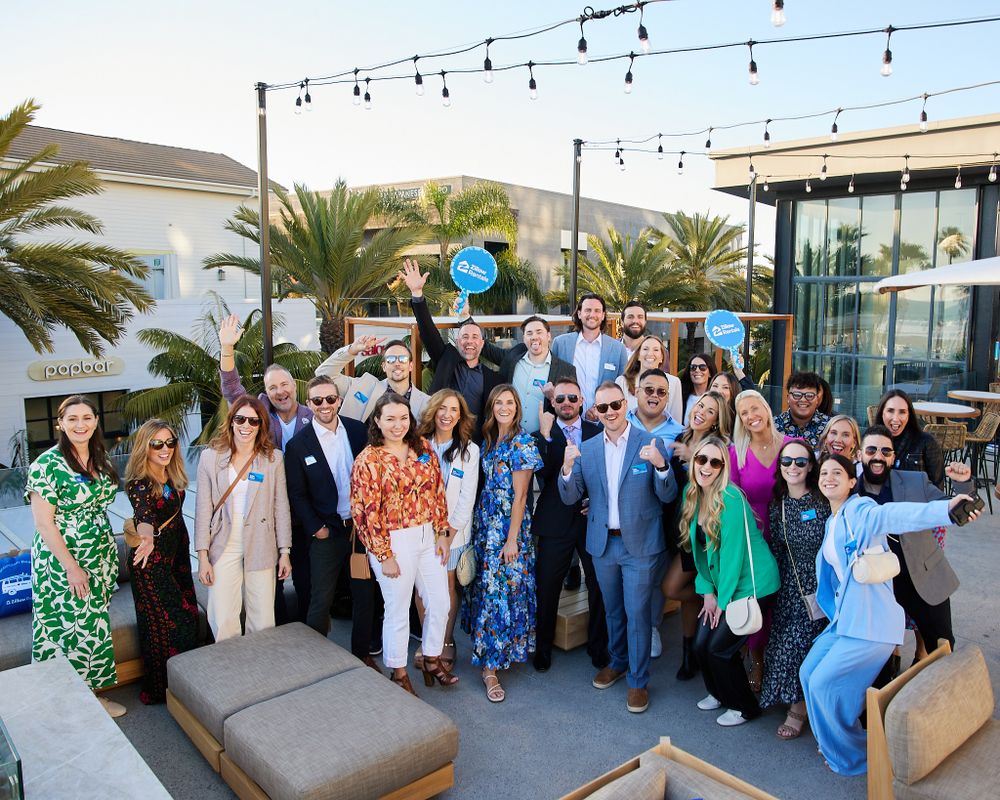 Large group photo of event Team Zillow Rental Group