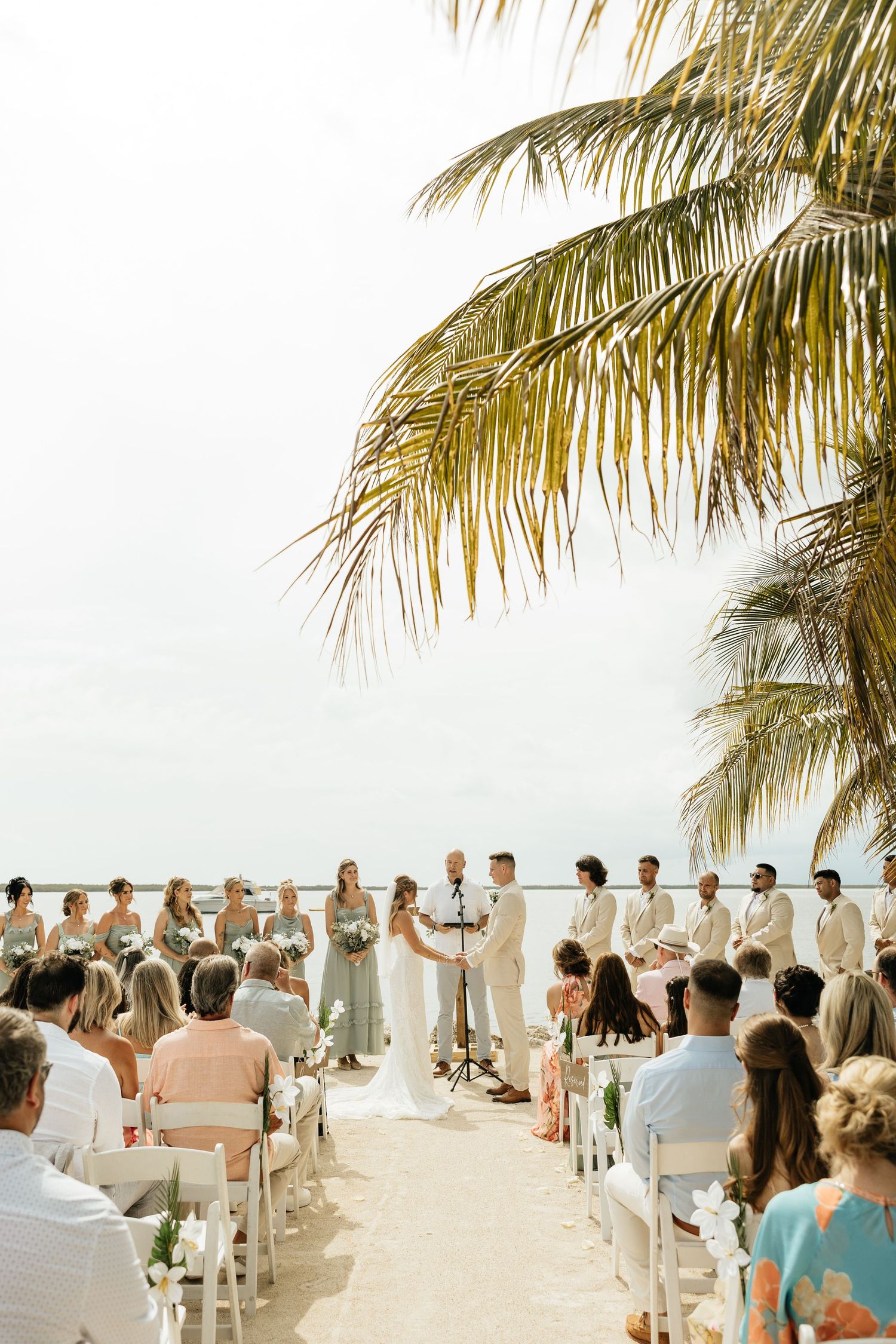 Dolphin Point Villas Wedding in Key Largo, Florida. South Florida Wedding Photographer, Coastal Key Largo Wedding - Lindsay McDow Photo
