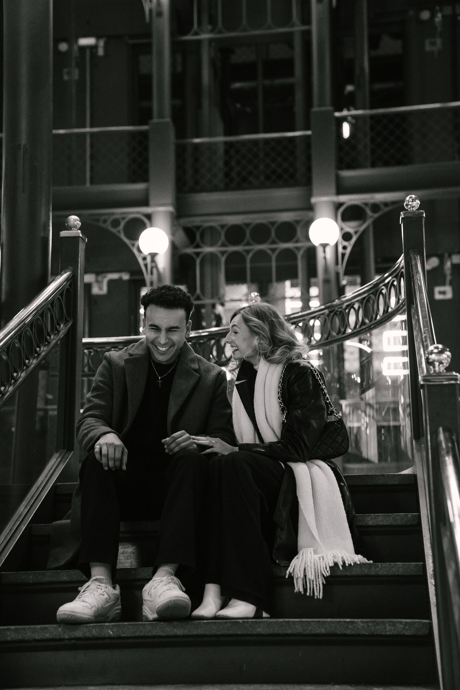 Couple in Minneapolis City Court Wedding