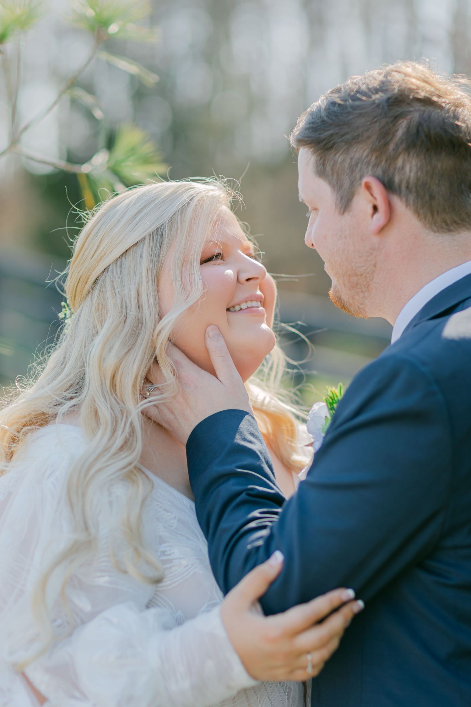 wedding madly in love couple