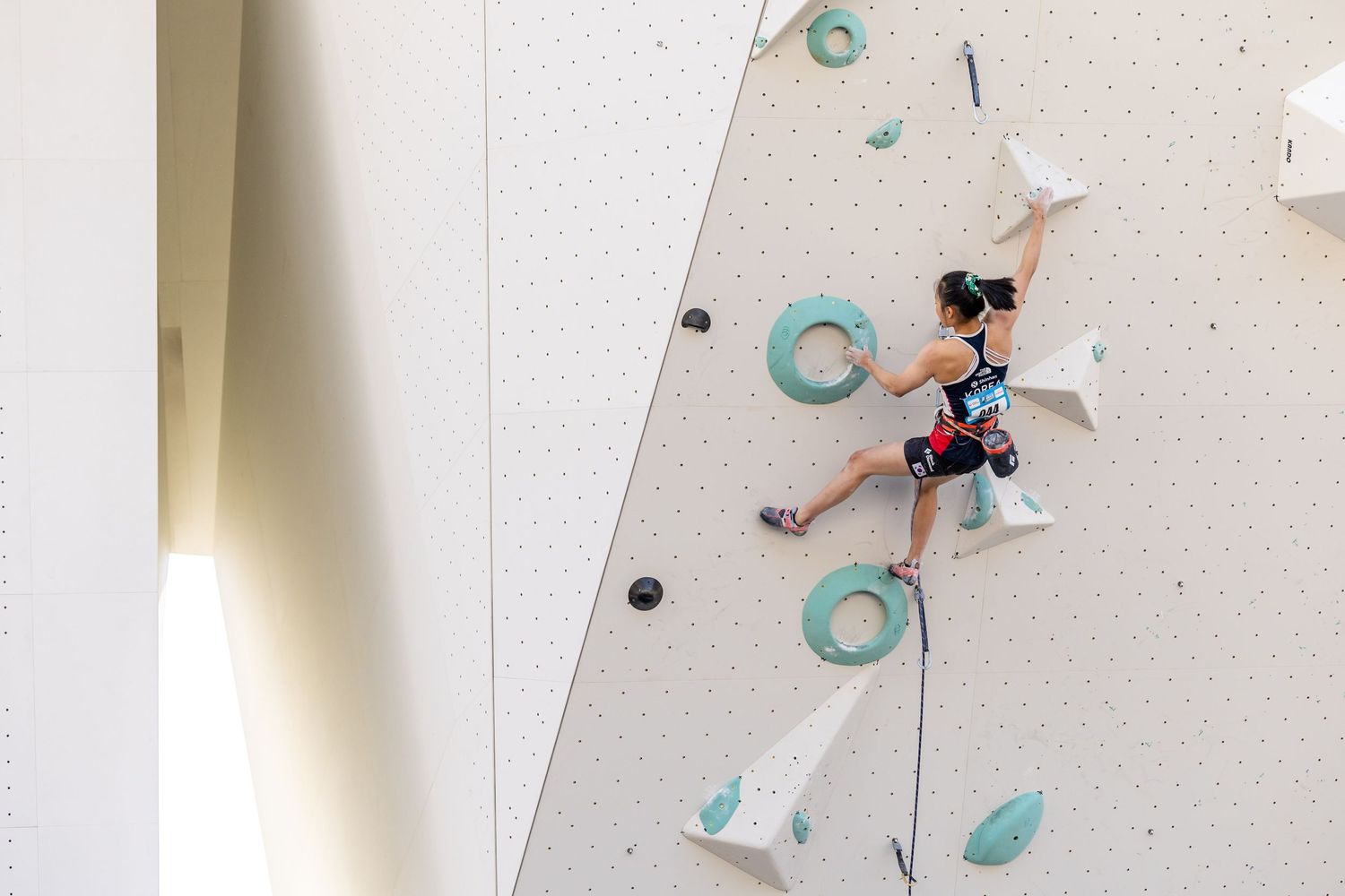 Sport climbing competition - photo by Jan Virt, Official World Climbing photographer