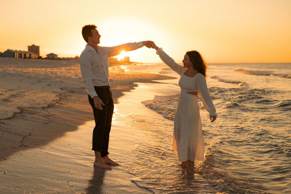 Cinematic destination engagement photoshoot showcasing couples and intimate moments across Destin, 30A, and the Emerald Coast
