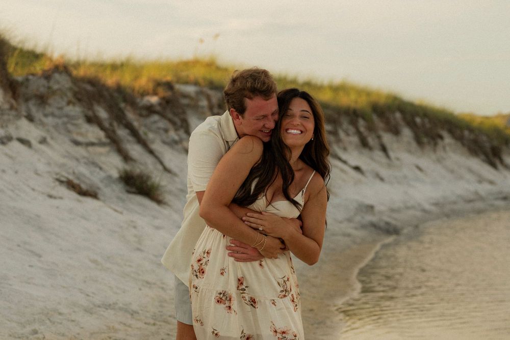 Cinematic destination engagement photoshoot showcasing couples and intimate moments across Destin, 30A, and the Emerald Coast