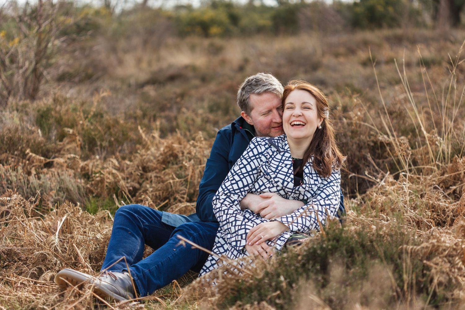 Engagement photos Ashdown Forest