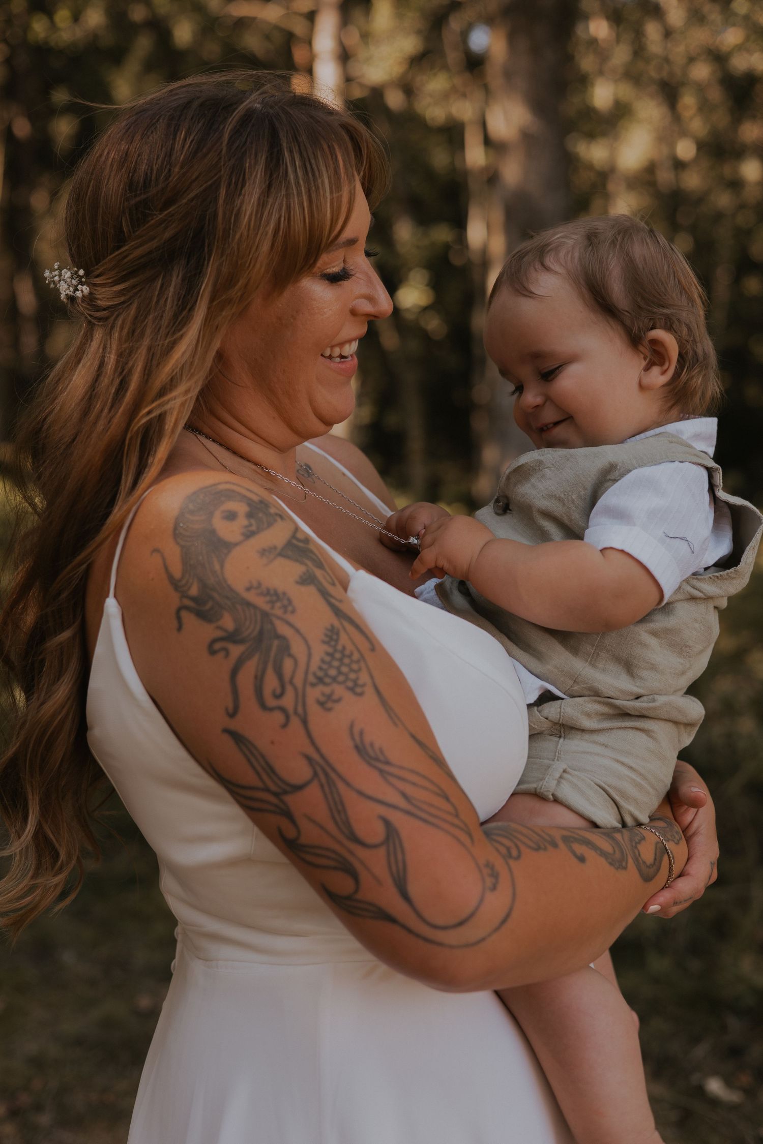 Bröllopsfotografering familjefotografering Hovås syskonfotografering