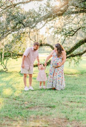 Beautiful glowing maternity session.