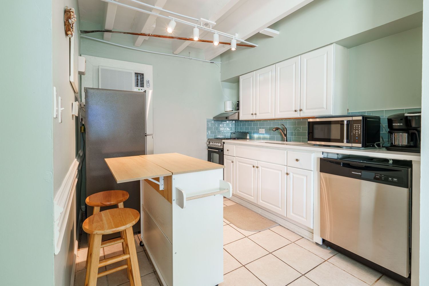Bright kitchen interior in a Panama City Beach vacation rental condo