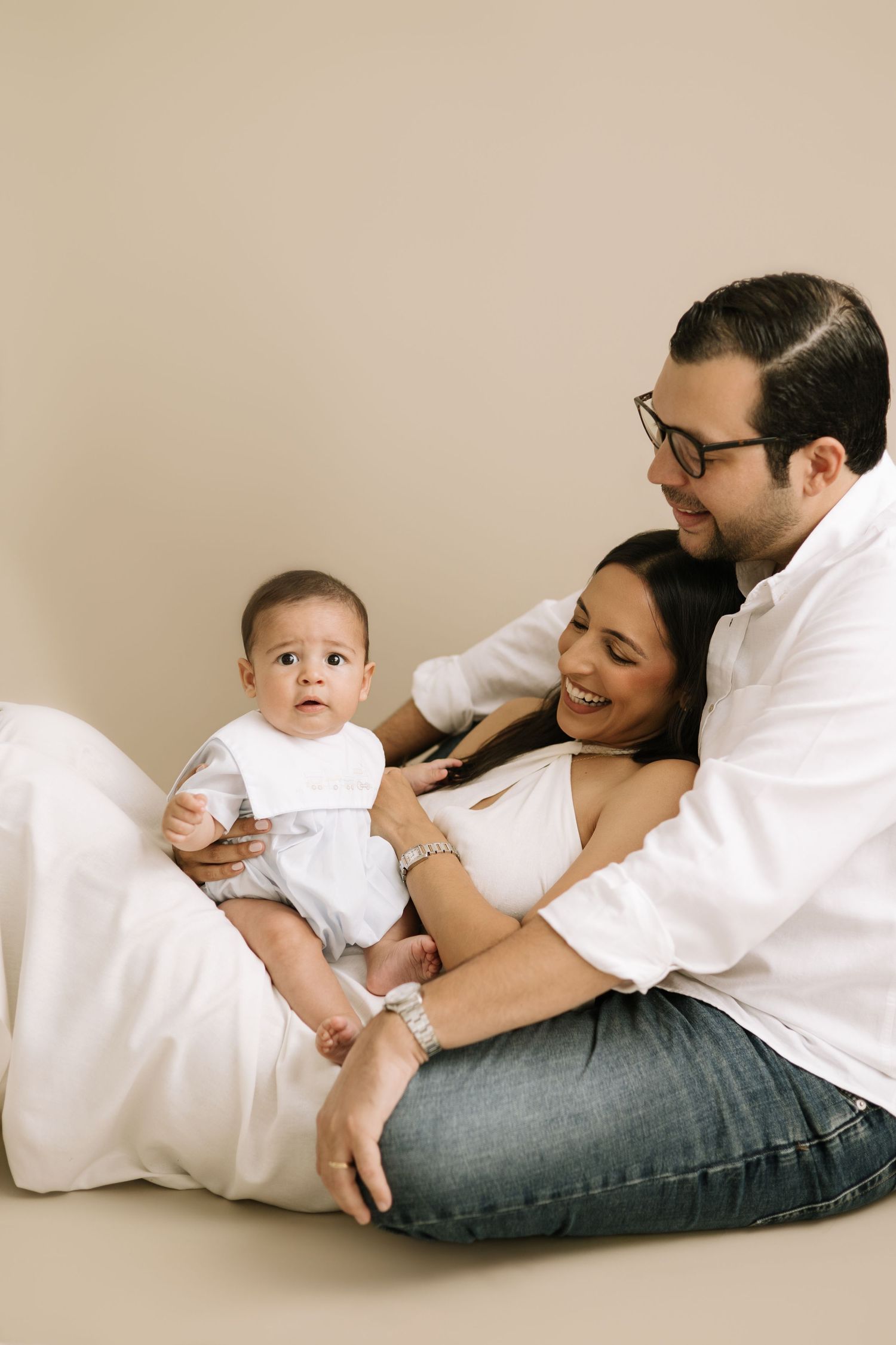 Beautiful family memories captured naturally in Cap Cana.