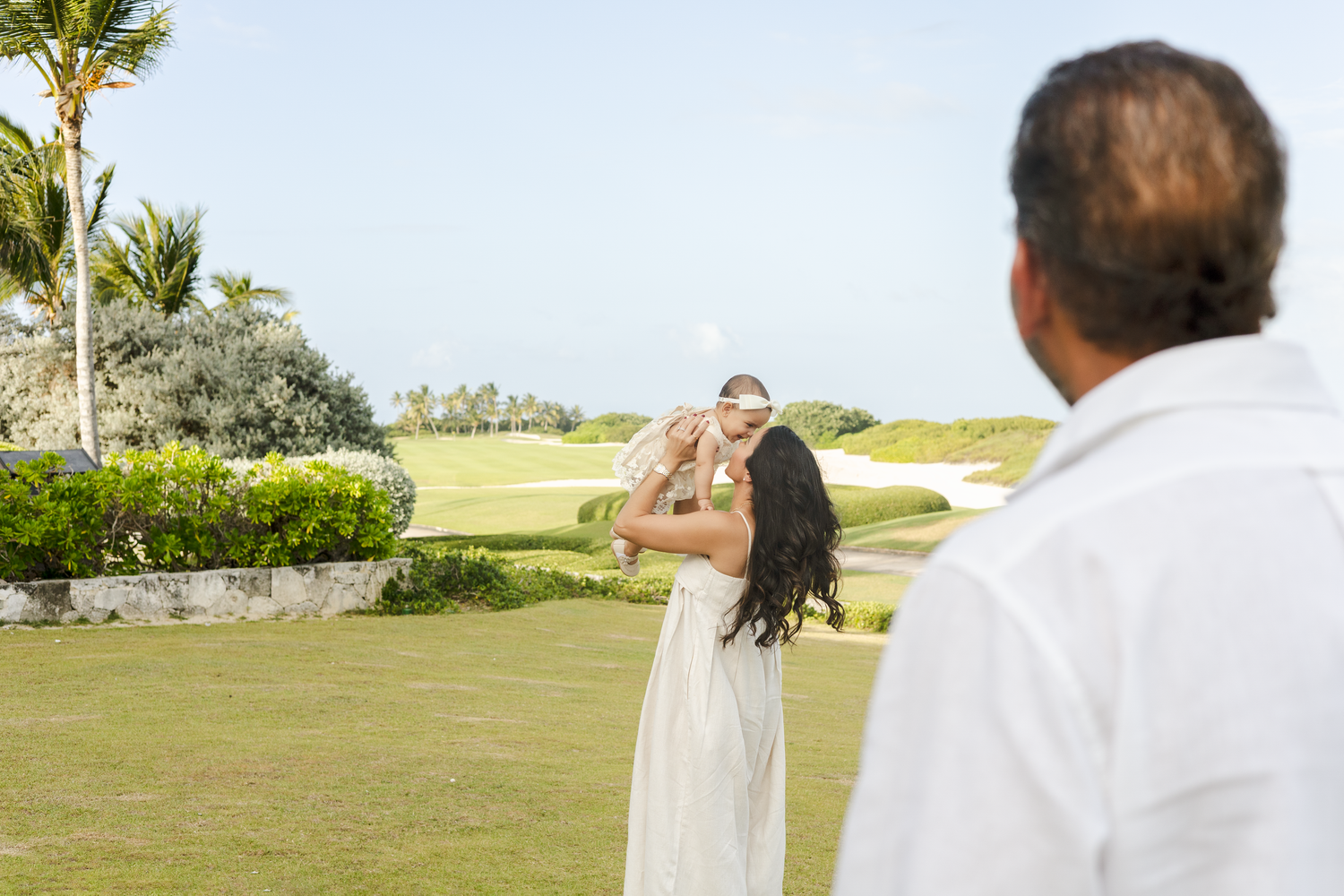 Timeless family portraits captured in the heart of Punta Cana.