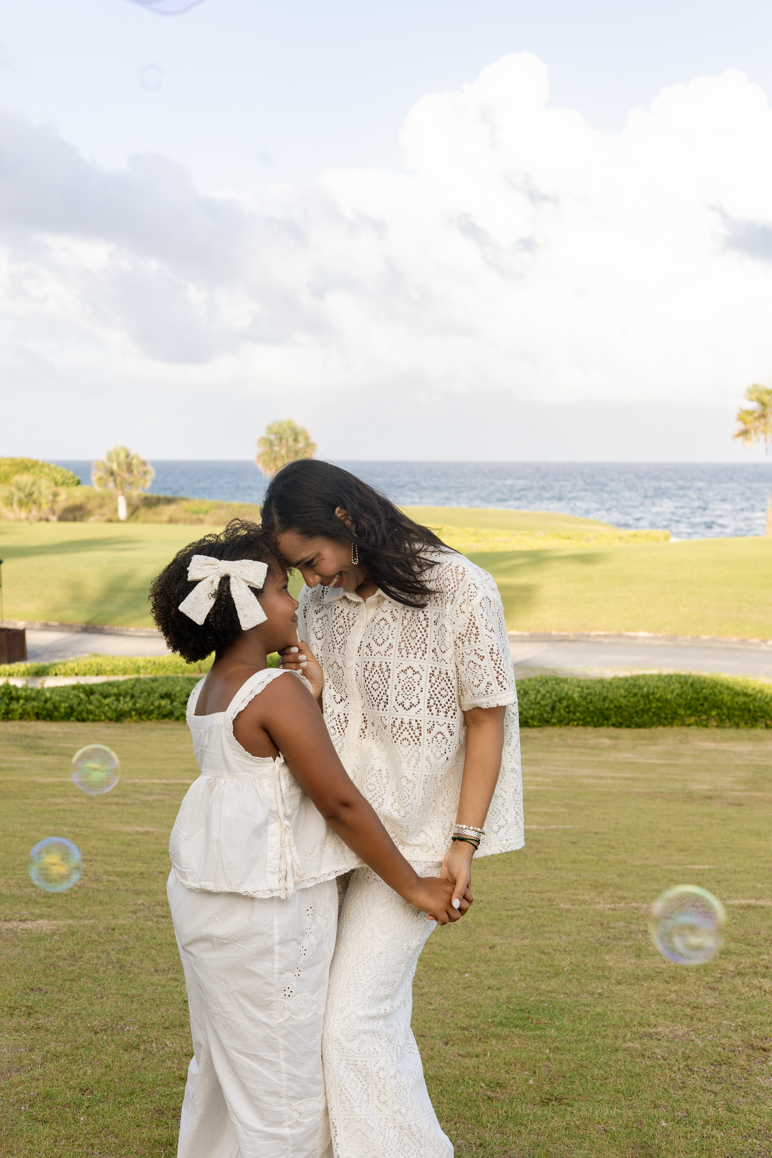 Vacation family photography in Punta Cana with elegant and candid images.