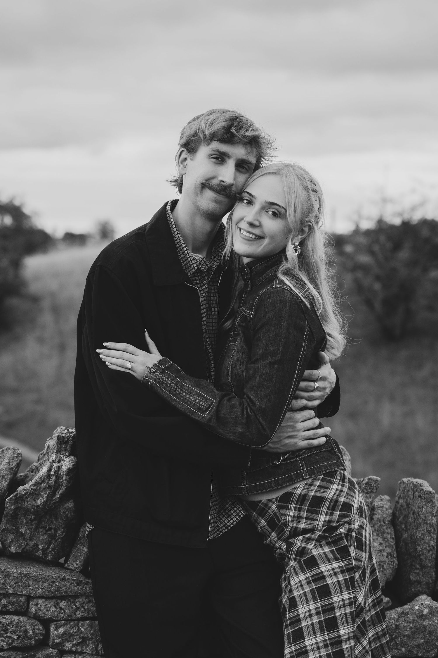 Broadway Tower photographer capturing a surprise proposal.