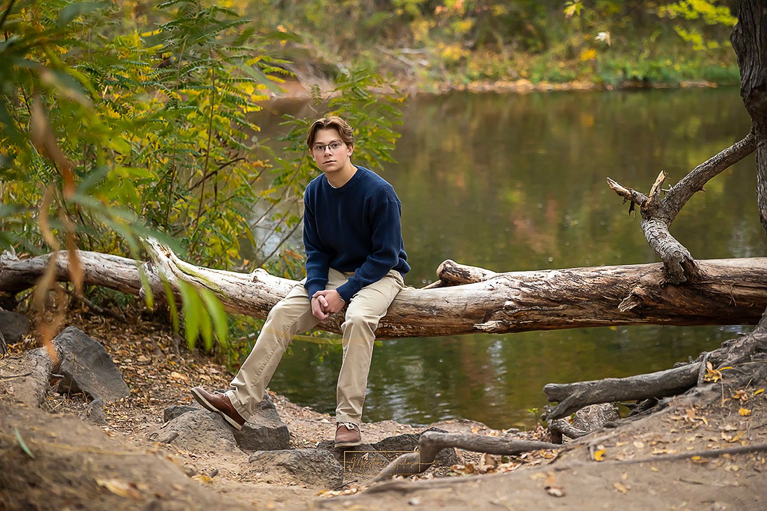 Senior portraits on the Boise River Greenbelt in Meridian, Idaho.