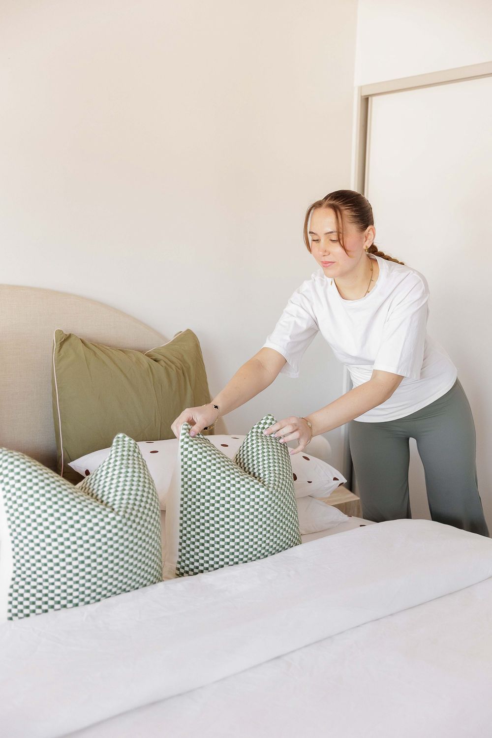 Natural branding session for a cleaning business in Adelaide
