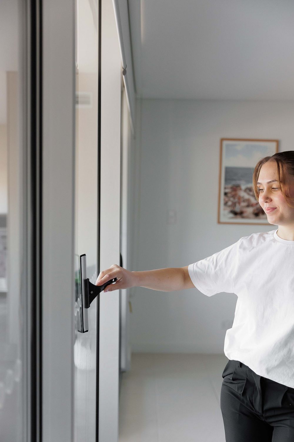Natural branding session for a cleaning business in Adelaide