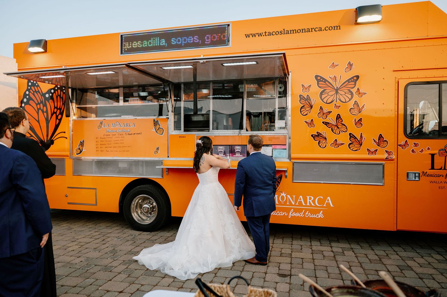 Walla Walla wedding reception at Foundry Vineyards