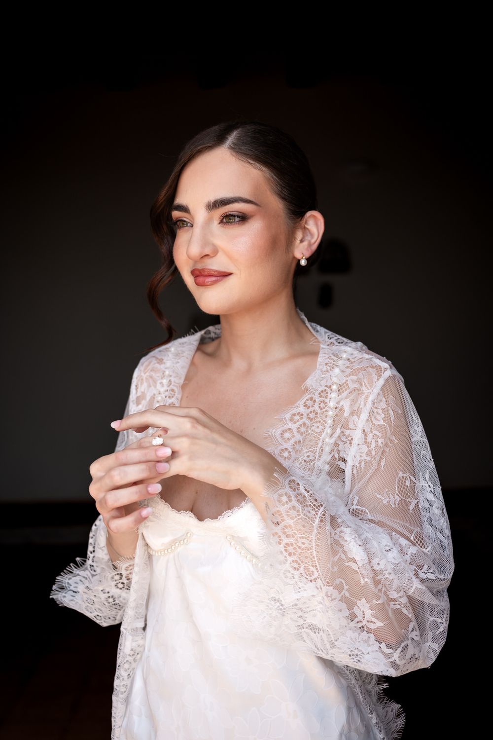 Luxury destination wedding at Palazzo Principi Lanza in Calabria, Italy.