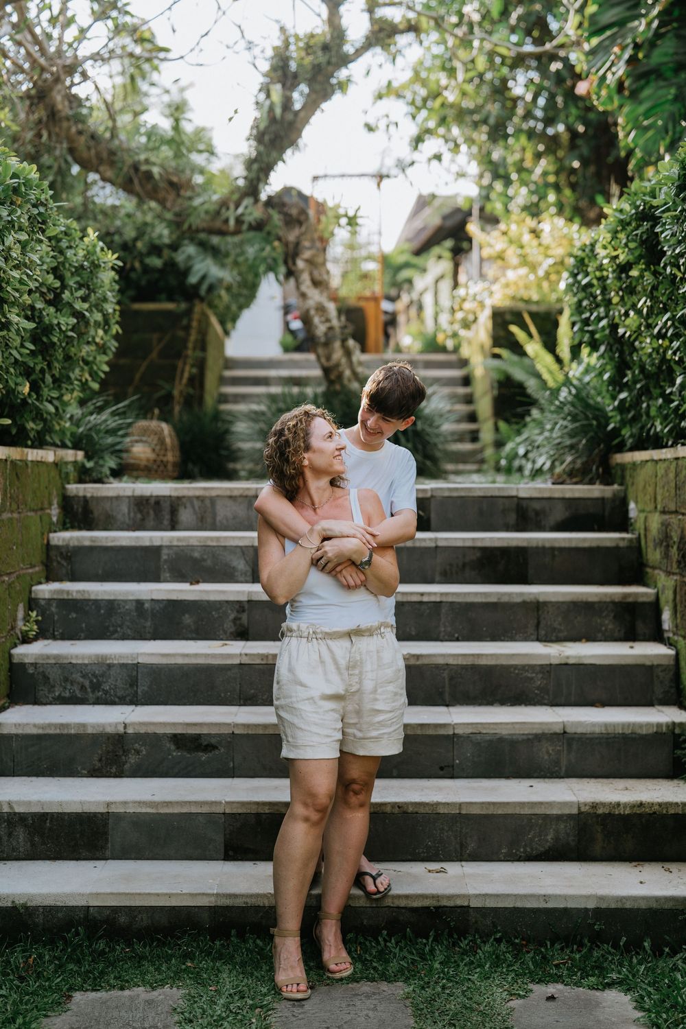 Professional family photoshoot at Kalapa Bali.