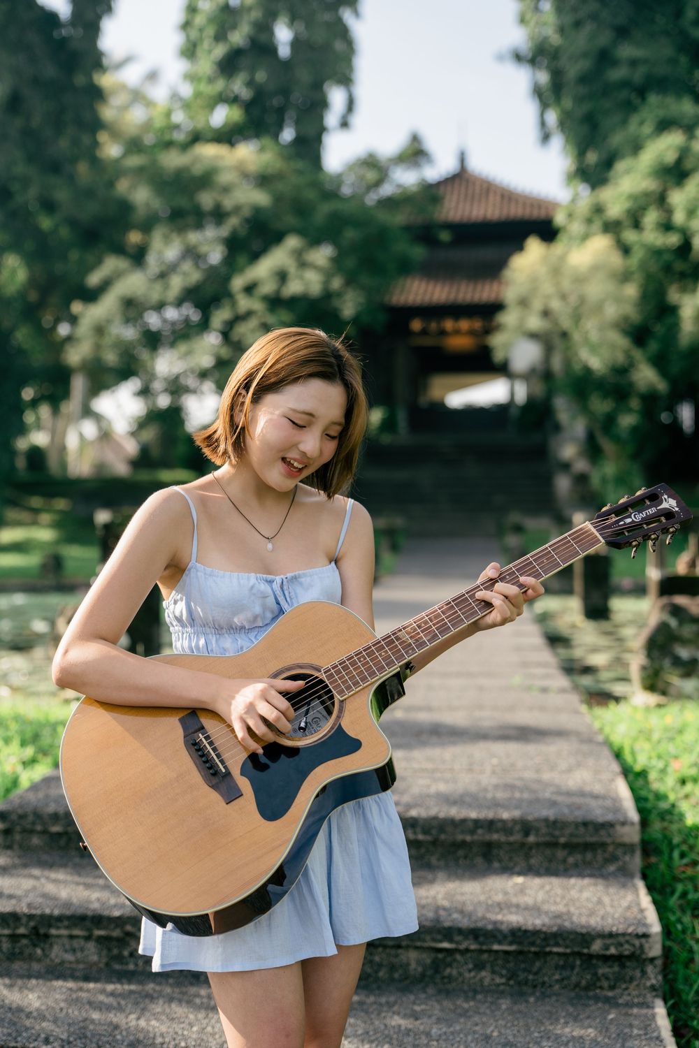 Solo photography session at Tanah Gajah Ubud.