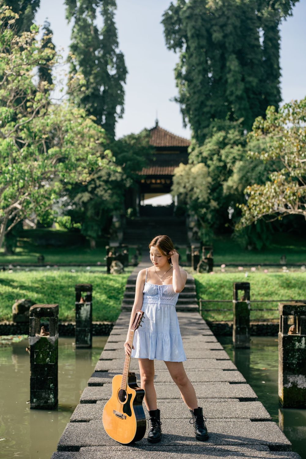 Solo photography session at Tanah Gajah Ubud.