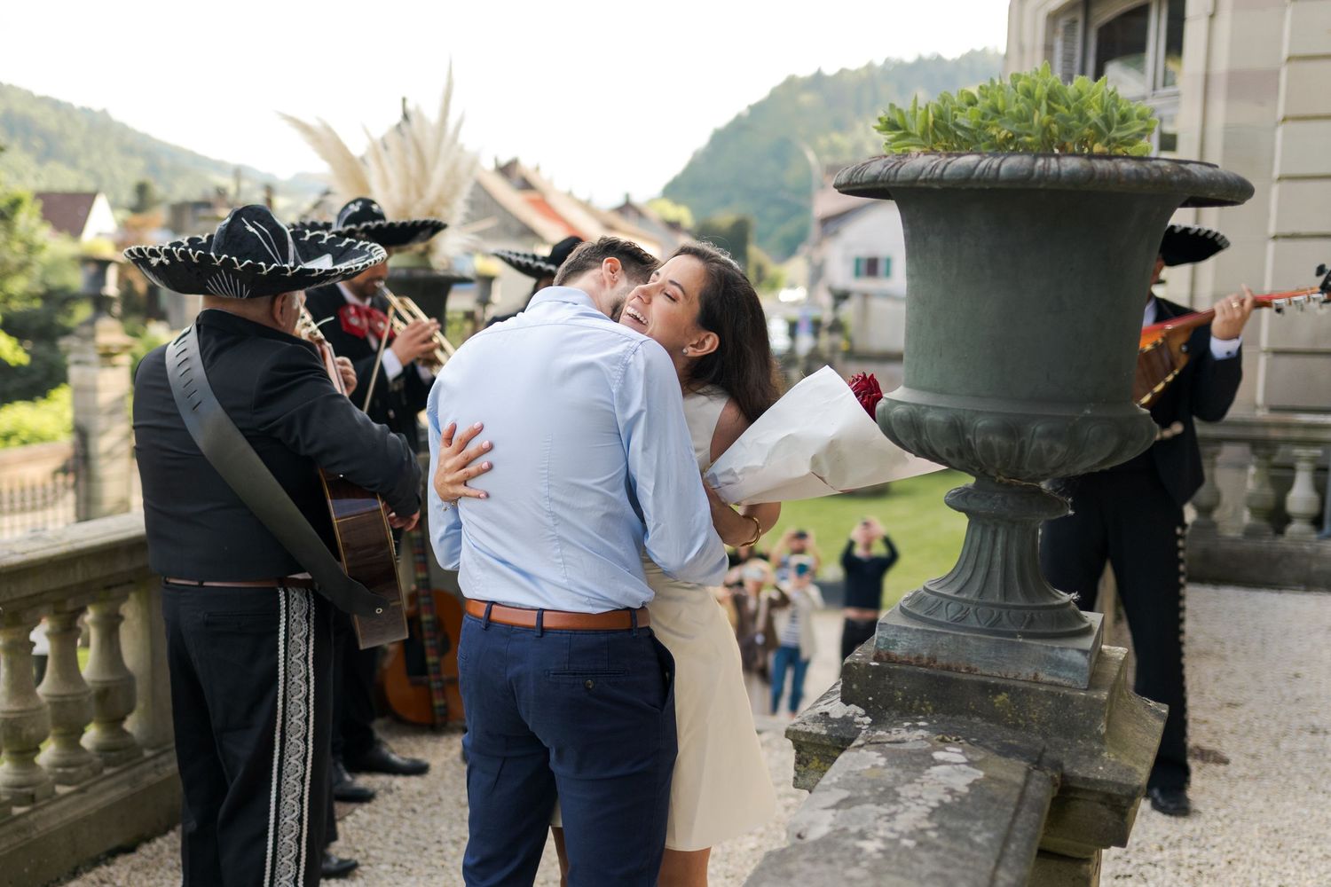 Welcome event u château Burrus en Alsace