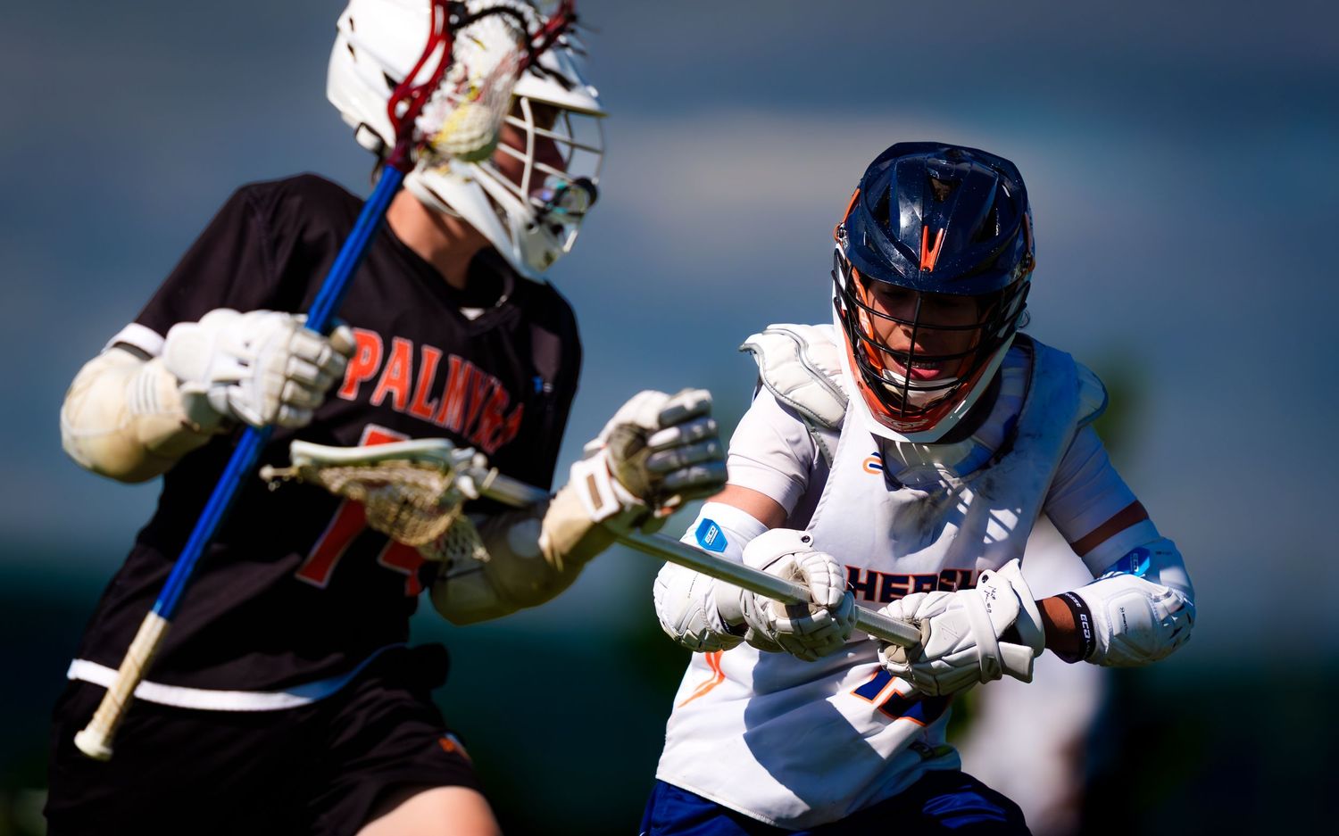 Palmyra and Hershey youth players battle at the Mid Penn Youth Lacrosse Tournament, by Deanna Fox, SportsFox Photography based in Hershey PA
