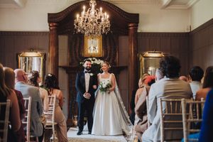 Northumberland wedding photographer. Ellingham Hall wedding photos