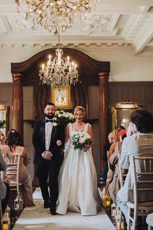 Northumberland wedding photographer. Ellingham Hall wedding photos