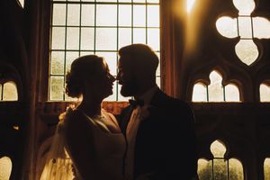 Northumberland wedding photographer. Ellingham Hall wedding photos