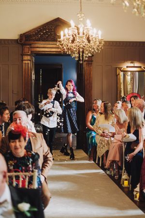 Northumberland wedding photographer. Ellingham Hall wedding photos