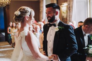 Northumberland wedding photographer. Ellingham Hall wedding photos