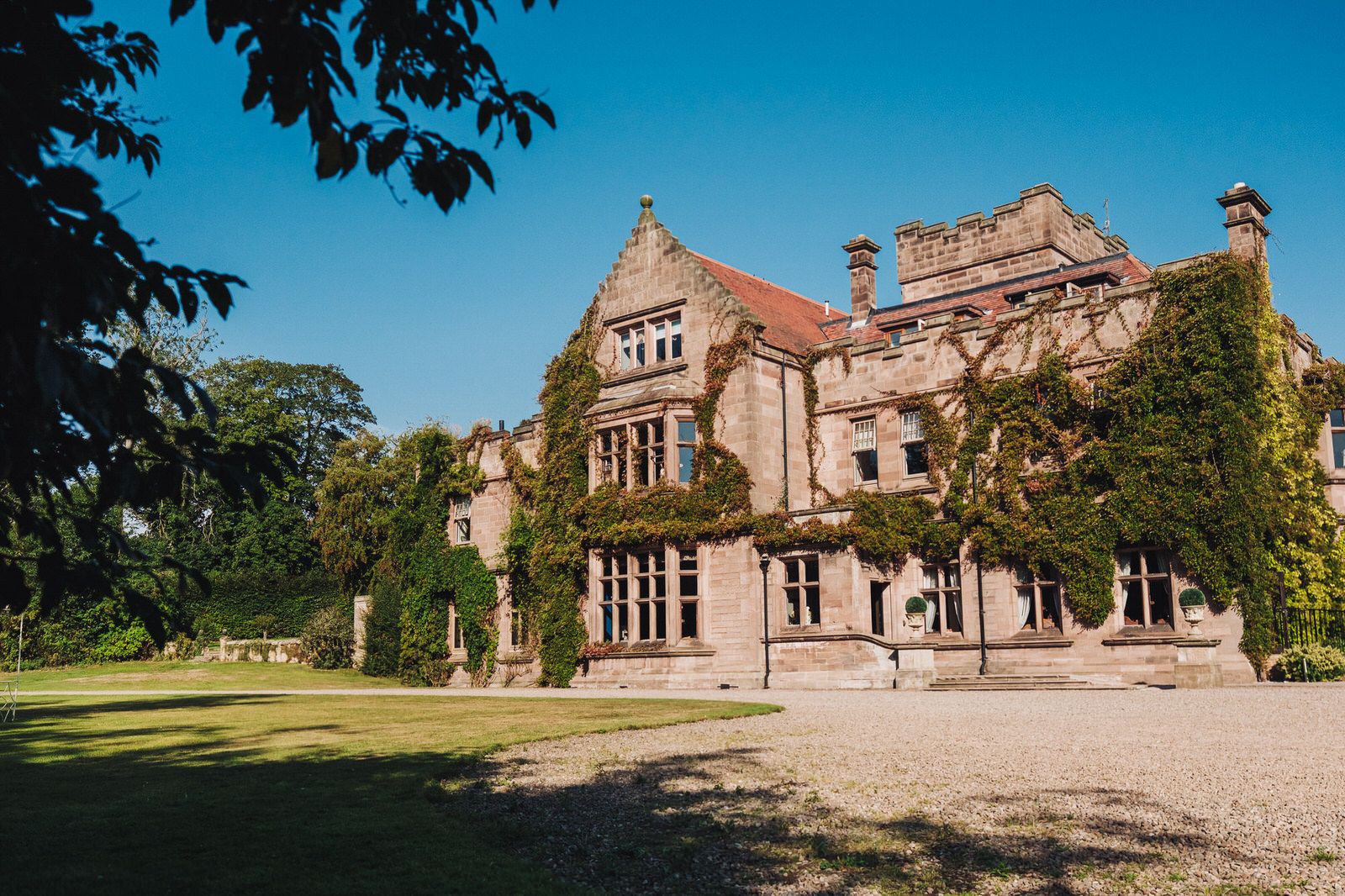 Northumberland wedding photographer. Ellingham Hall wedding photos