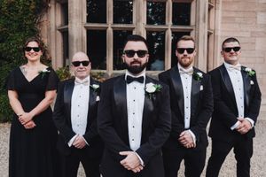 Northumberland wedding photographer. Ellingham Hall wedding photos