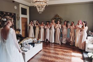 Northumberland wedding photographer. Ellingham Hall wedding photos