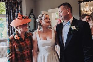 Northumberland wedding photographer. Ellingham Hall wedding photos