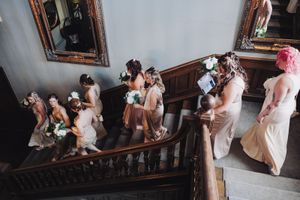 Northumberland wedding photographer. Ellingham Hall wedding photos