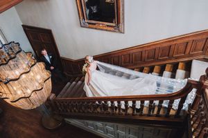 Northumberland wedding photographer. Ellingham Hall wedding photos