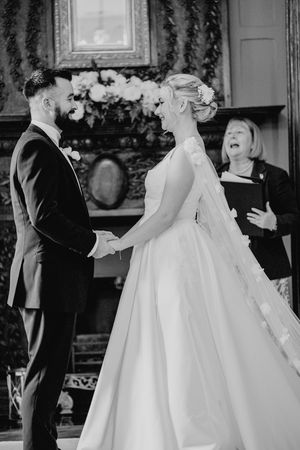 Northumberland wedding photographer. Ellingham Hall wedding photos