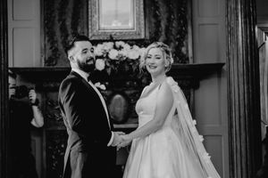 Northumberland wedding photographer. Ellingham Hall wedding photos