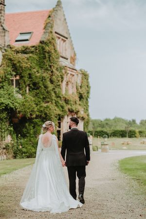 Northumberland wedding photographer. Ellingham Hall wedding photos