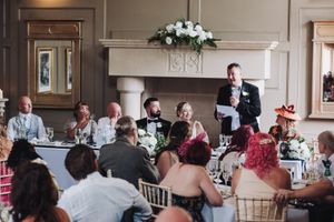 Northumberland wedding photographer. Ellingham Hall wedding photos
