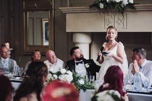 Northumberland wedding photographer. Ellingham Hall wedding photos